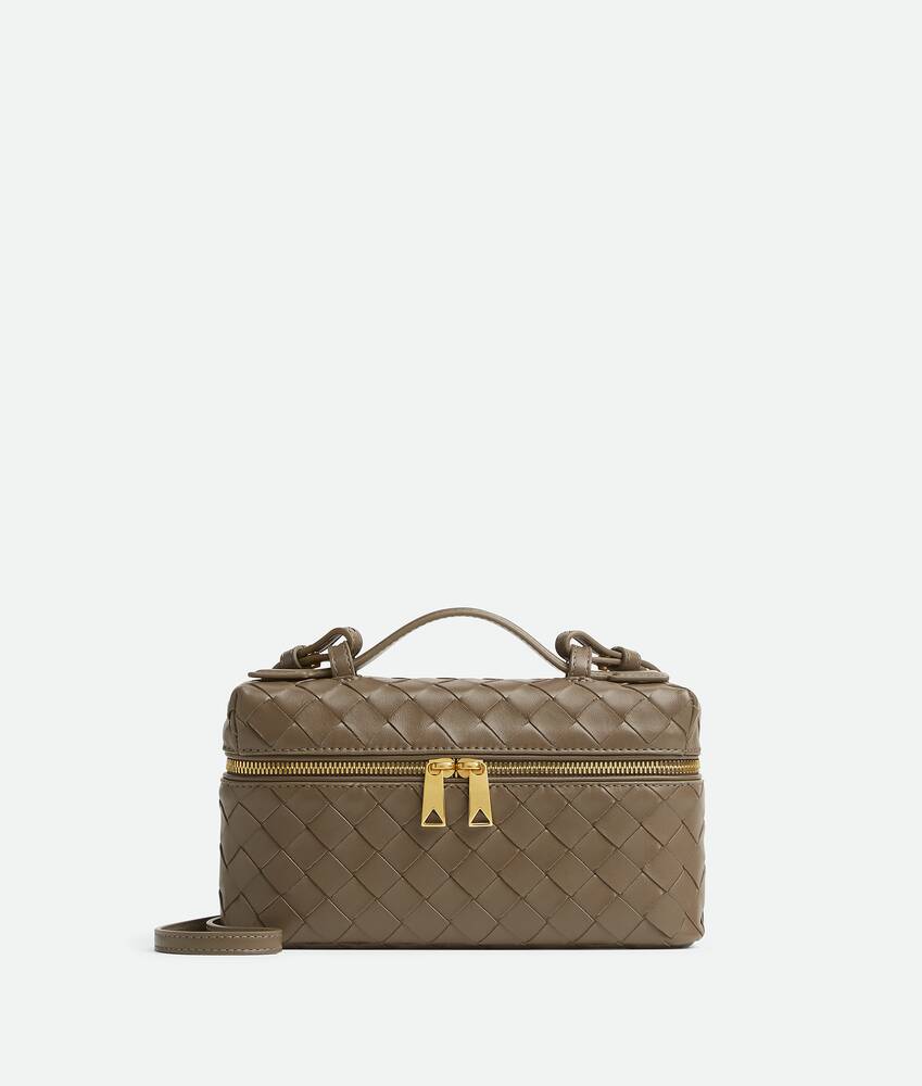 Maison Woven Vanity Bag - Pinecone