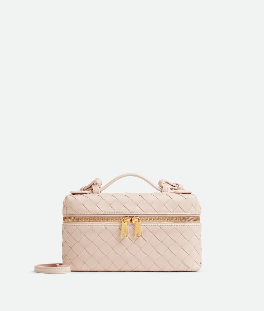 Maison Woven Vanity Bag - Cameo