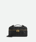Maison Woven Vanity Bag - Black
