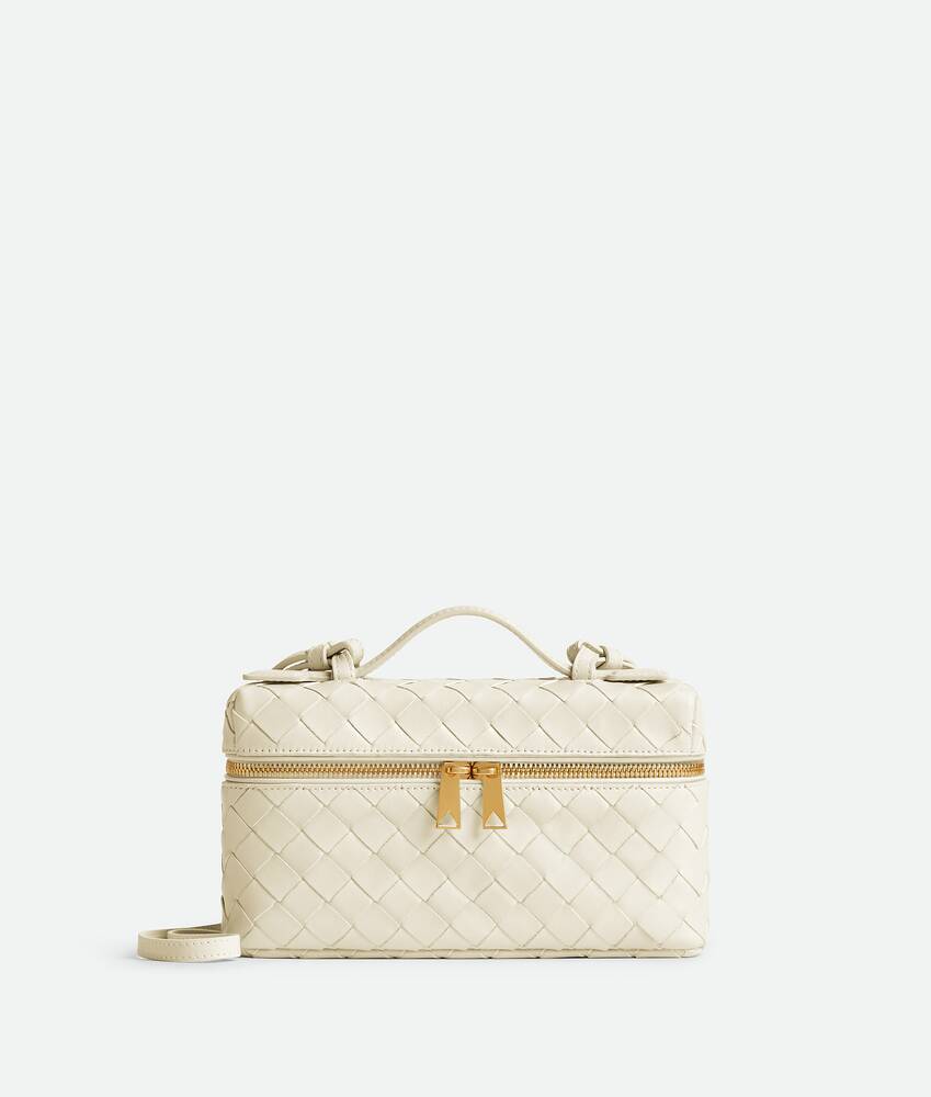 Maison Woven Vanity Bag - Sea Salt